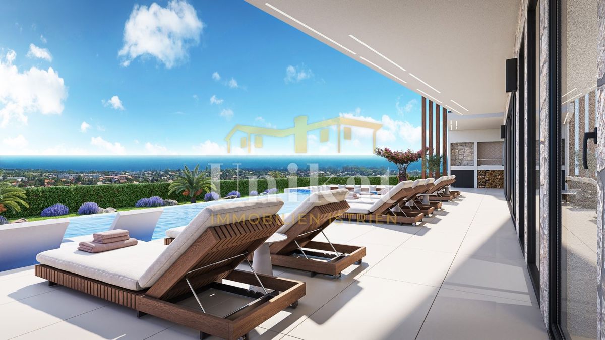 Villa di lusso con vista mare - piscina a sfioro